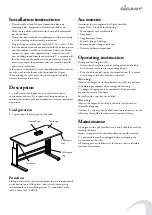 Предварительный просмотр 6 страницы Gigant Flex 375 Operating Instructions Manual