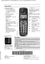 Gigaset A220 User Manual preview