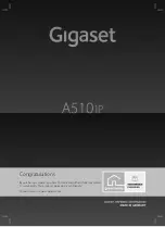 Gigaset A510 IP Manual preview