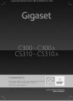 Предварительный просмотр 1 страницы Gigaset C300 User Manual