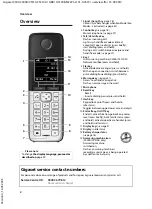 Предварительный просмотр 4 страницы Gigaset C300 User Manual