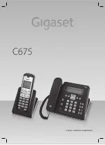 Gigaset C675 Manual preview