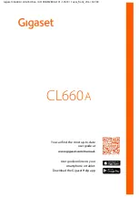 Gigaset CL660A Manual preview