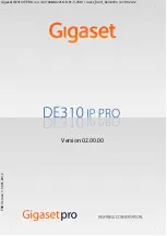 Gigaset DE310 User Manual предпросмотр