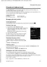 Preview for 39 page of Gigaset Dune CL540 Manual