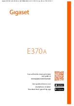 Preview for 1 page of Gigaset E370A User Manual