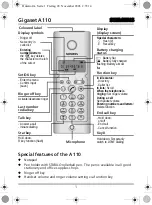 Preview for 3 page of Gigaset Gigaset A110 Manual