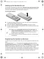 Preview for 7 page of Gigaset Gigaset A110 Manual