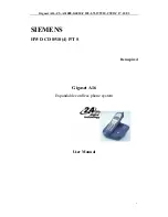 Gigaset Gigaset A16 User Manual preview