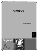 Gigaset Gigaset A2 User Manual preview