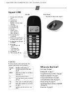 Preview for 1 page of Gigaset Gigaset A380 User Manual