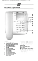 Preview for 11 page of Gigaset Gigaset DA410 Overview