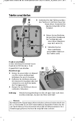 Preview for 35 page of Gigaset Gigaset DA410 Overview