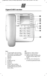 Preview for 1 page of Gigaset Gigaset DA510 Manual