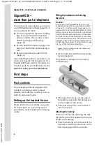 Preview for 5 page of Gigaset Gigaset E36 User Manual