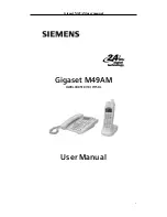 Gigaset Gigaset M49AM User Manual preview