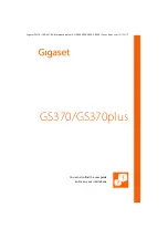 Preview for 1 page of Gigaset GS370 User Manual