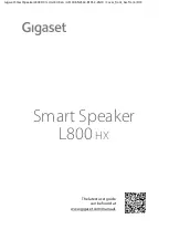 Предварительный просмотр 1 страницы Gigaset L800HX Manual