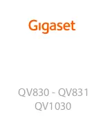 Preview for 1 page of Gigaset QV1030 User Manual