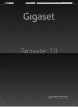 Preview for 1 page of Gigaset Repeater 2.0 User Manual