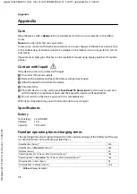 Preview for 72 page of Gigaset S820 User Manual