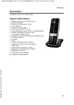 Preview for 75 page of Gigaset S820 User Manual