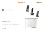 Gigaset Single Cell DECT Quick Start Manual preview