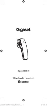 Gigaset ZX830 Operating Instructions Manual preview