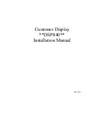 Preview for 1 page of Gigatek DSP840 Installation Manual