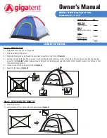 Preview for 1 page of GigaTent CT008 Owner'S Manual