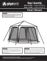 GigaTent Dual Identity SHT007 Owner'S Manual preview