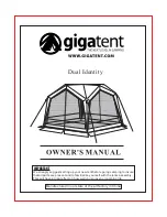 GigaTent Dual Identity Owner'S Manual preview