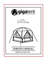 GigaTent FT054 BearMountain Owner'S Manual preview