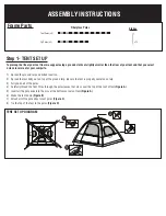 Предварительный просмотр 2 страницы GigaTent Garfield MT120 Owner'S Manual