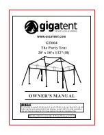 Preview for 1 page of GigaTent GT004 Owner'S Manual