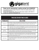 Preview for 6 page of GigaTent Mt. Kinsman FT021 Owner'S Manual