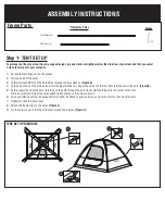 Preview for 2 page of GigaTent Redleg 3 BT013 Owner'S Manual