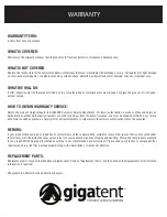 Preview for 8 page of GigaTent SHT008 Owner'S Manual