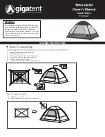 GigaTent TRAIL HEAD BT032 Owner'S Manual preview