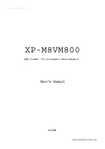 Gigatrend Technology XP-M8VM800 User Manual предпросмотр