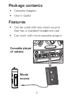 Preview for 2 page of Gigaware 1200632 User Manual