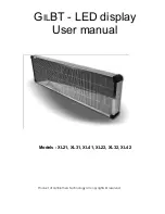 Gil Brothers Technology XL21 User Manual preview