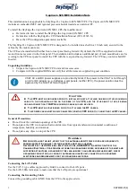 Preview for 1 page of Gilat SkyEdge II-c Capricorn S2X MEC Installation Notes