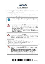 Gilat SkyEdge II-c Gemini Installation Notes предпросмотр