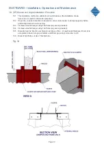 Preview for 10 page of GILBERTS Ductgard Series Installation,Operation And Maintenance Instruction