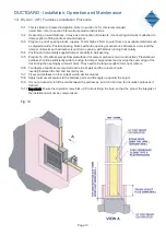 Preview for 13 page of GILBERTS Ductgard Series Installation,Operation And Maintenance Instruction