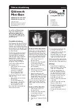 Preview for 2 page of Gildewerk DMB-00001 Mini-Bain 1000 Quick Start Manual