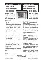 Gildewerk DMO-00102 Instruction Manual preview