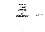 Preview for 33 page of Gilera Runner 125VX Manual