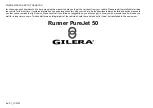 Gilera Runner PureJet 50 Manual preview